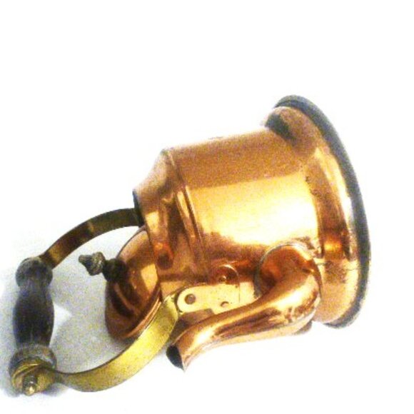 Unmarked COPPER TEA KETTLE Teapot Copper Tea Pot Vintage Teapot Vintage Kettle - Picture 3 of 8